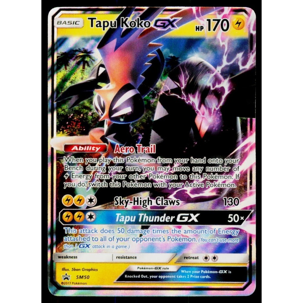 Tapu Koko GX - Promo SM Promos SM50 MP